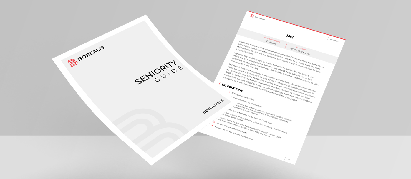 Presenting our developer seniority guide
